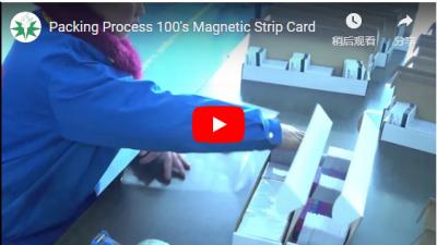 Verpakkingsdolk van 100's Magnetische Strip-kaart