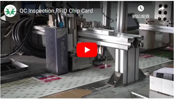 QC Inspectie RFID Chip Card