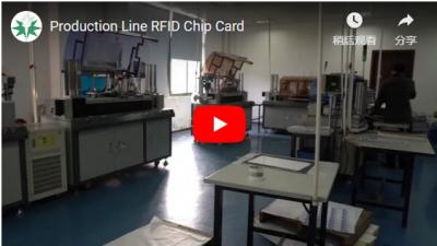 Productielijn RFID Chip Card